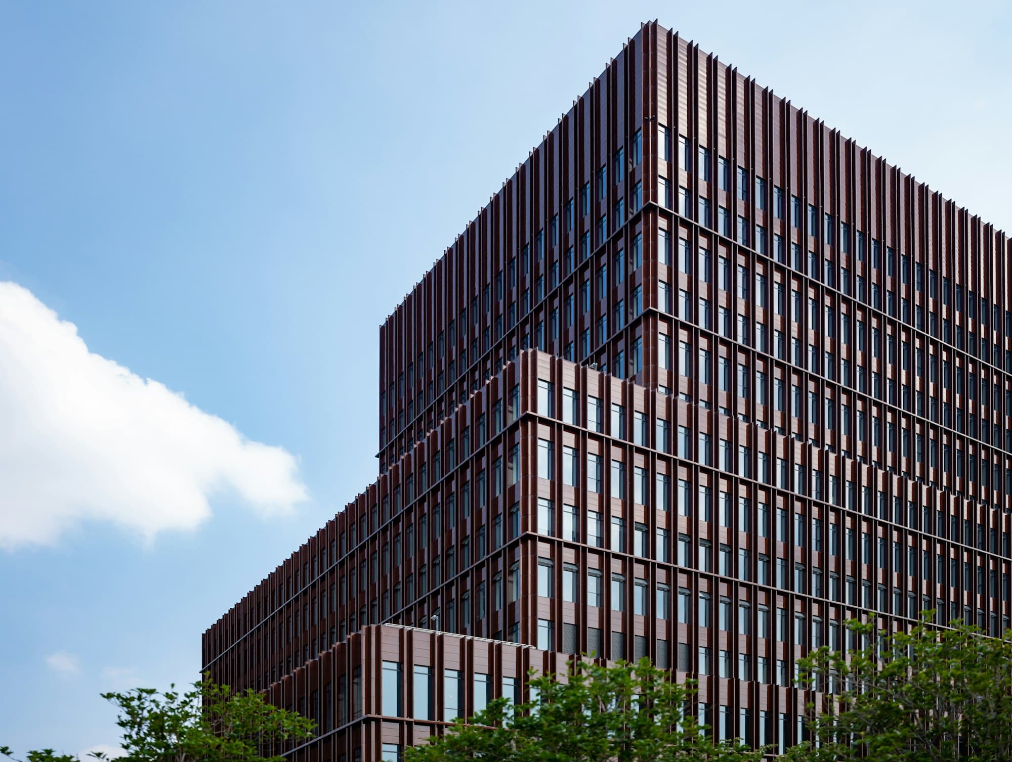Modern office building exterior